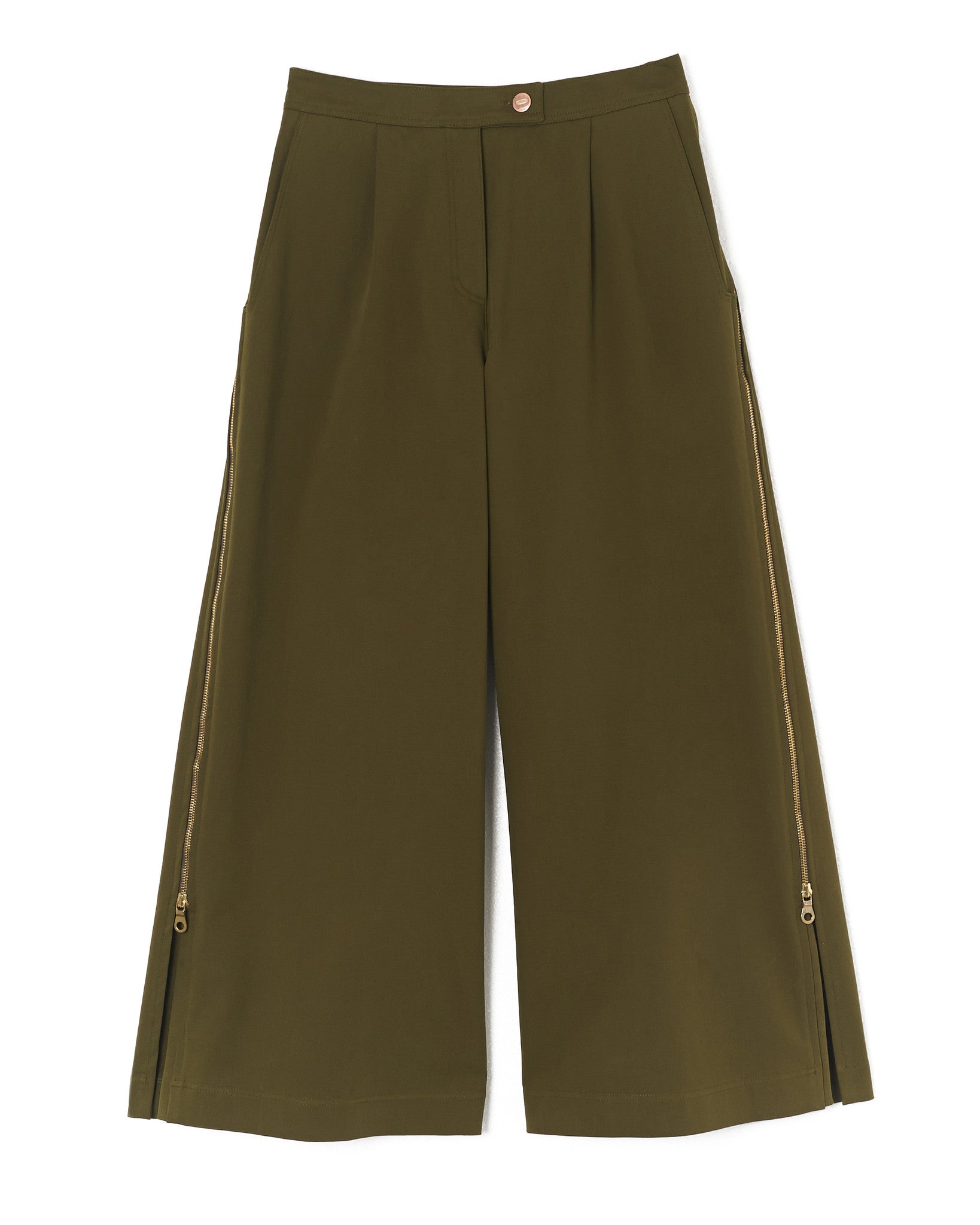 Tavi Side Zip Trouser Khaki